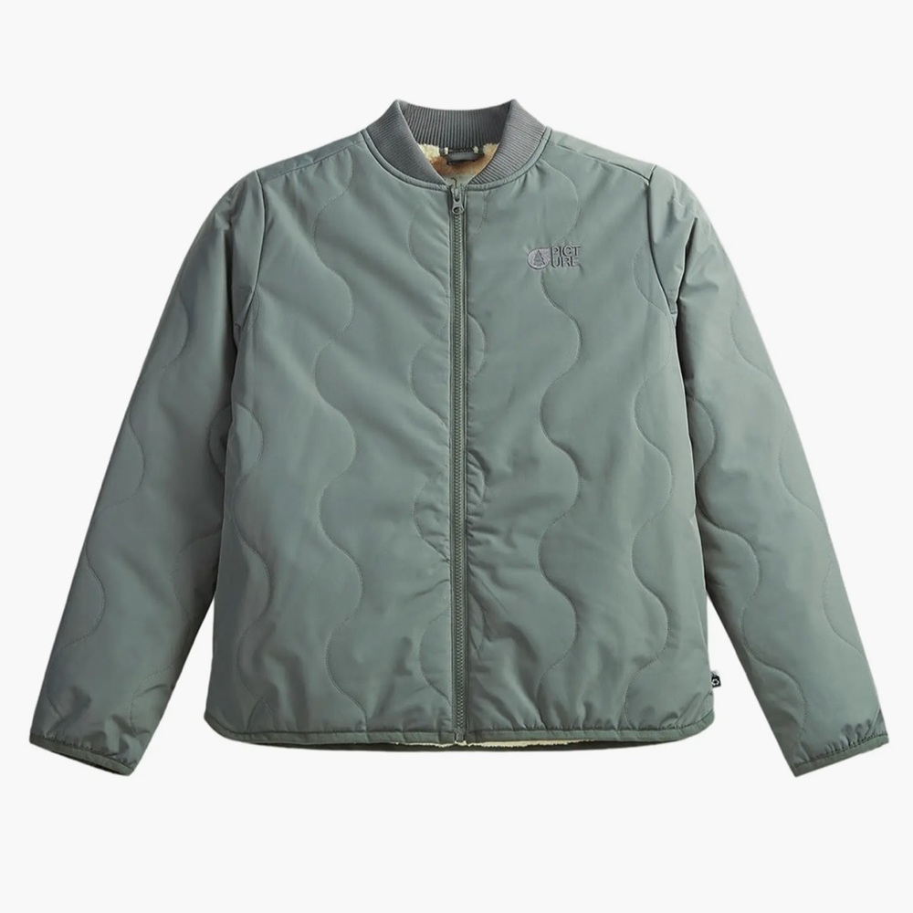 Picture Organic Clothing Treeby Water Repellent Quilted Faux Fur Lined Jacket